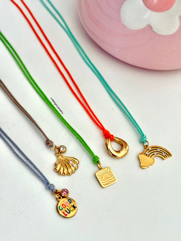 Colorful necklaces