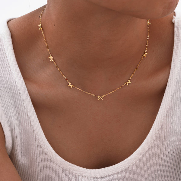 Bow Necklace (restock)- pre order