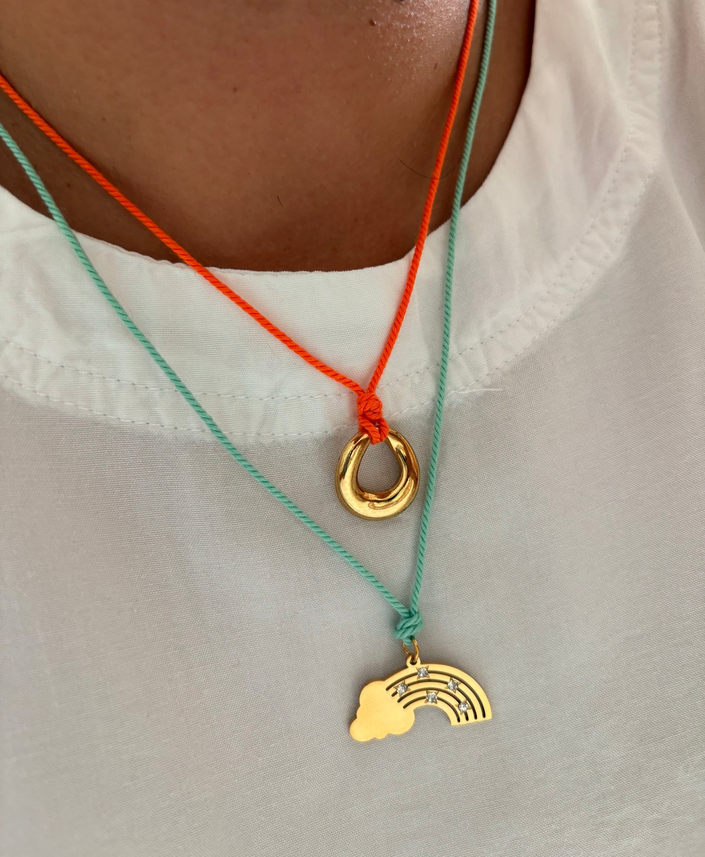 Colorful necklaces