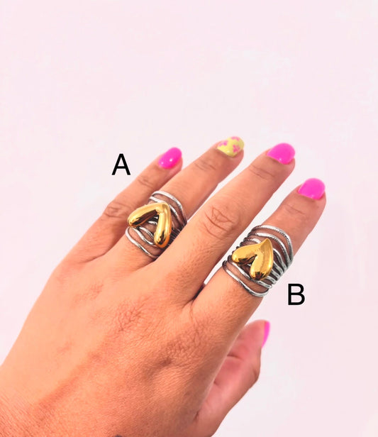 Heart Rings