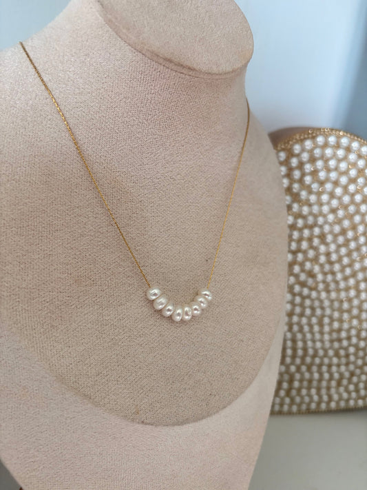 Jewel Pearl Necklace