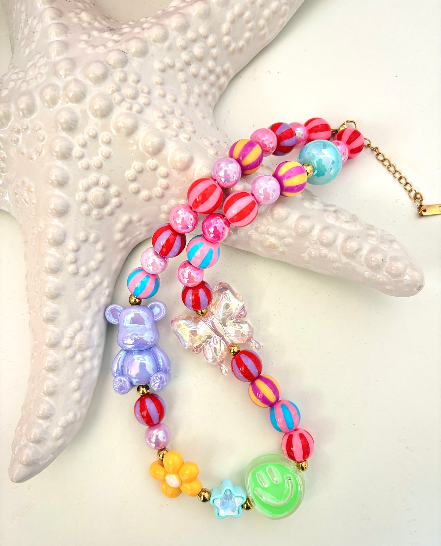 Teddy colorful Necklace - PREORDER - ENVIOS A PARTIR DE MAYO 11