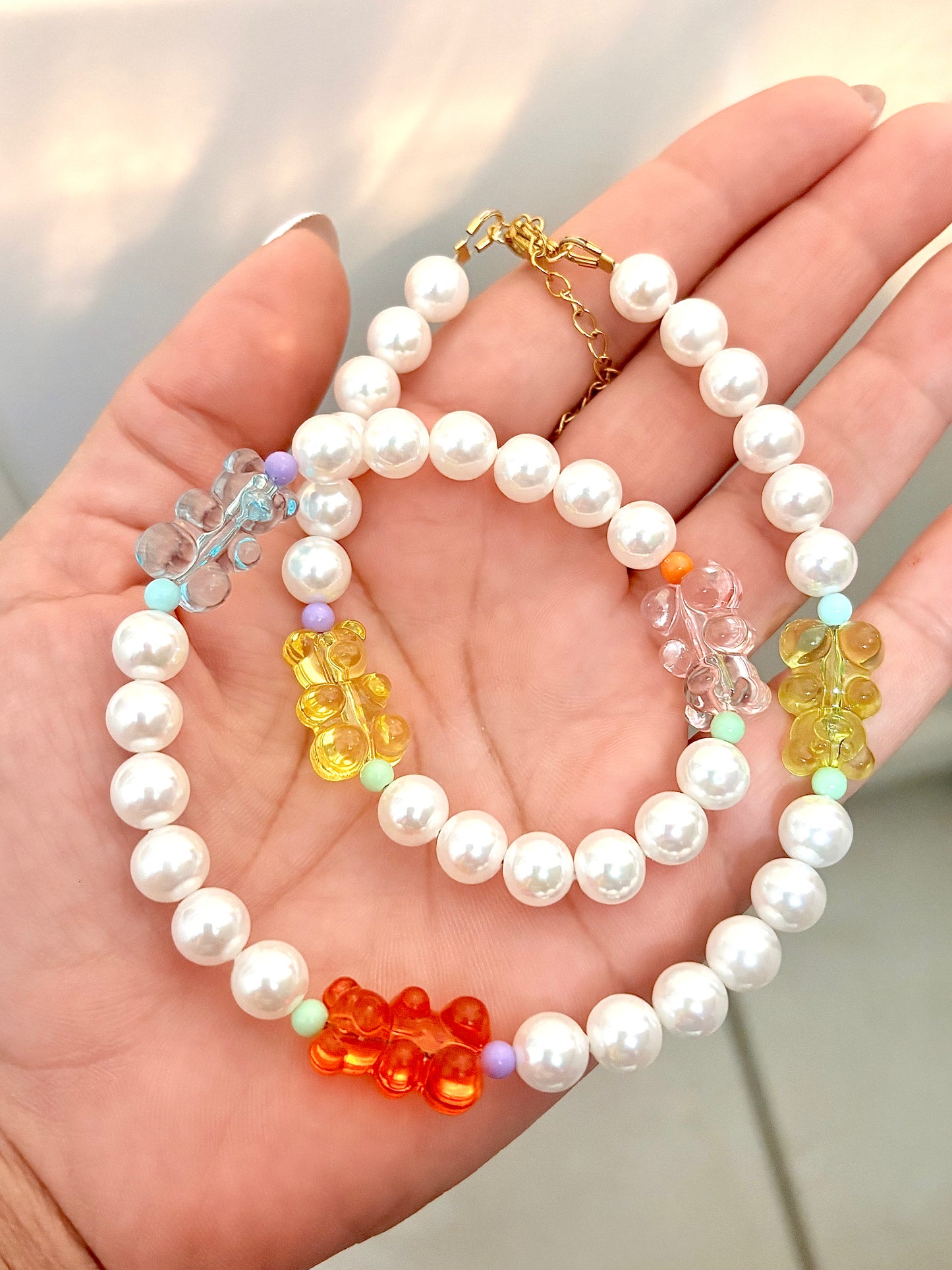 Mini teddys necklace!