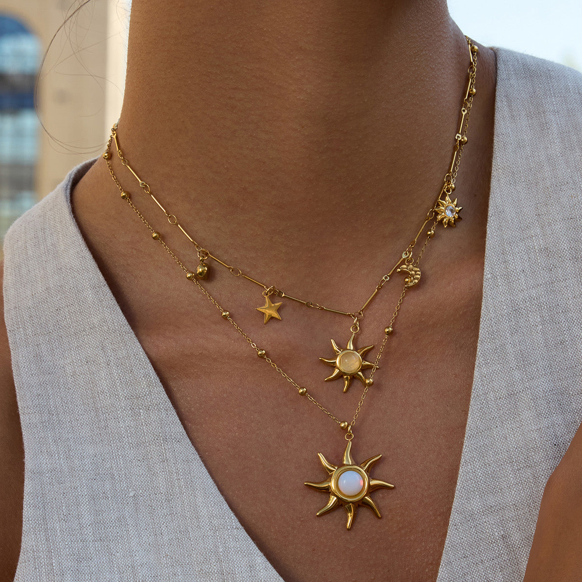 Sun Necklace - 𝒑𝒓𝒆 𝒐𝒓𝒅𝒆𝒓