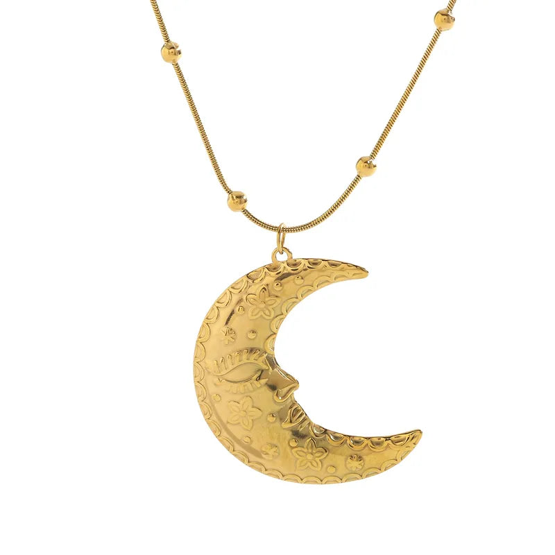 moon necklace